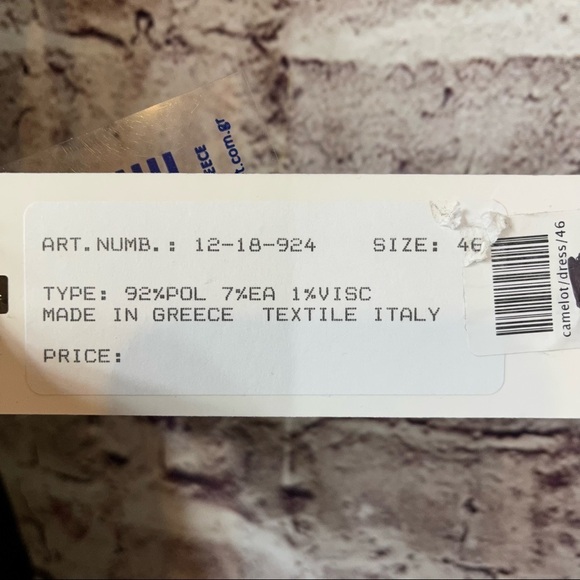 Camelot Black Stripe Annarlette Sleeveless Formal Dress - Picture 11 of 11